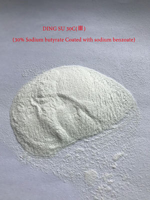 Acides gras courts de butyrate de sodium de 30% enduits du benzoate de sodium