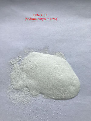 Additif soluble dans l'eau d'alimentation C4H7O2Na de sodium de 98% de poudre minimum de butyrate
