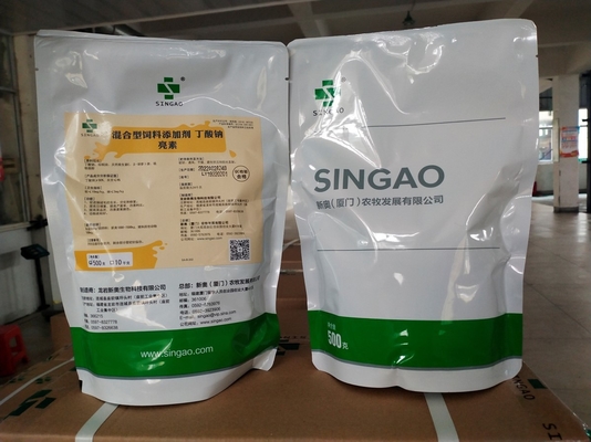 Butyrate sphérique de sodium enduit par 90% de granule d'OIN avec la vitamine E et le carotène pour des porcs